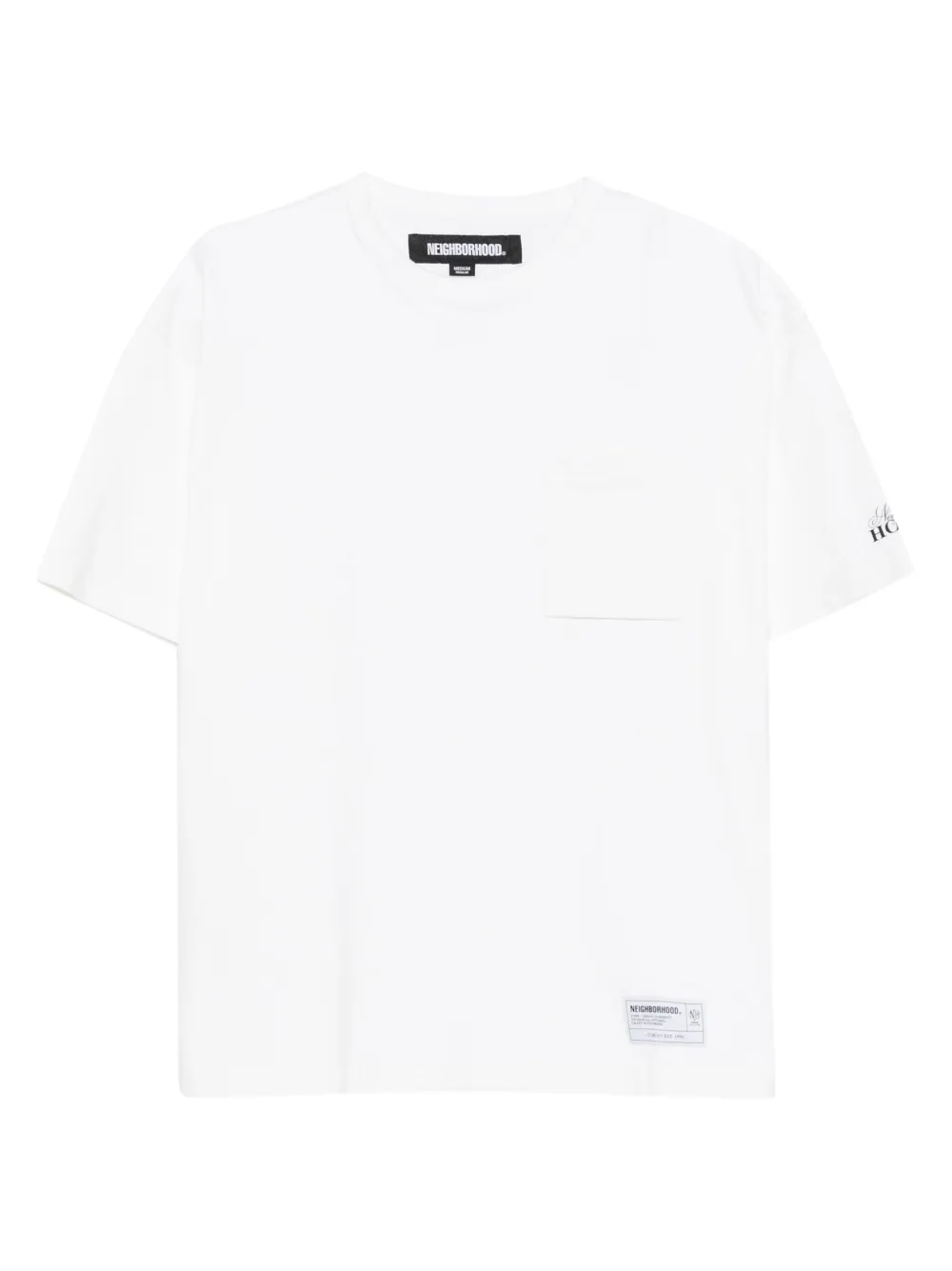 Neighborhood playera con parche del logo | blanco | Image 1