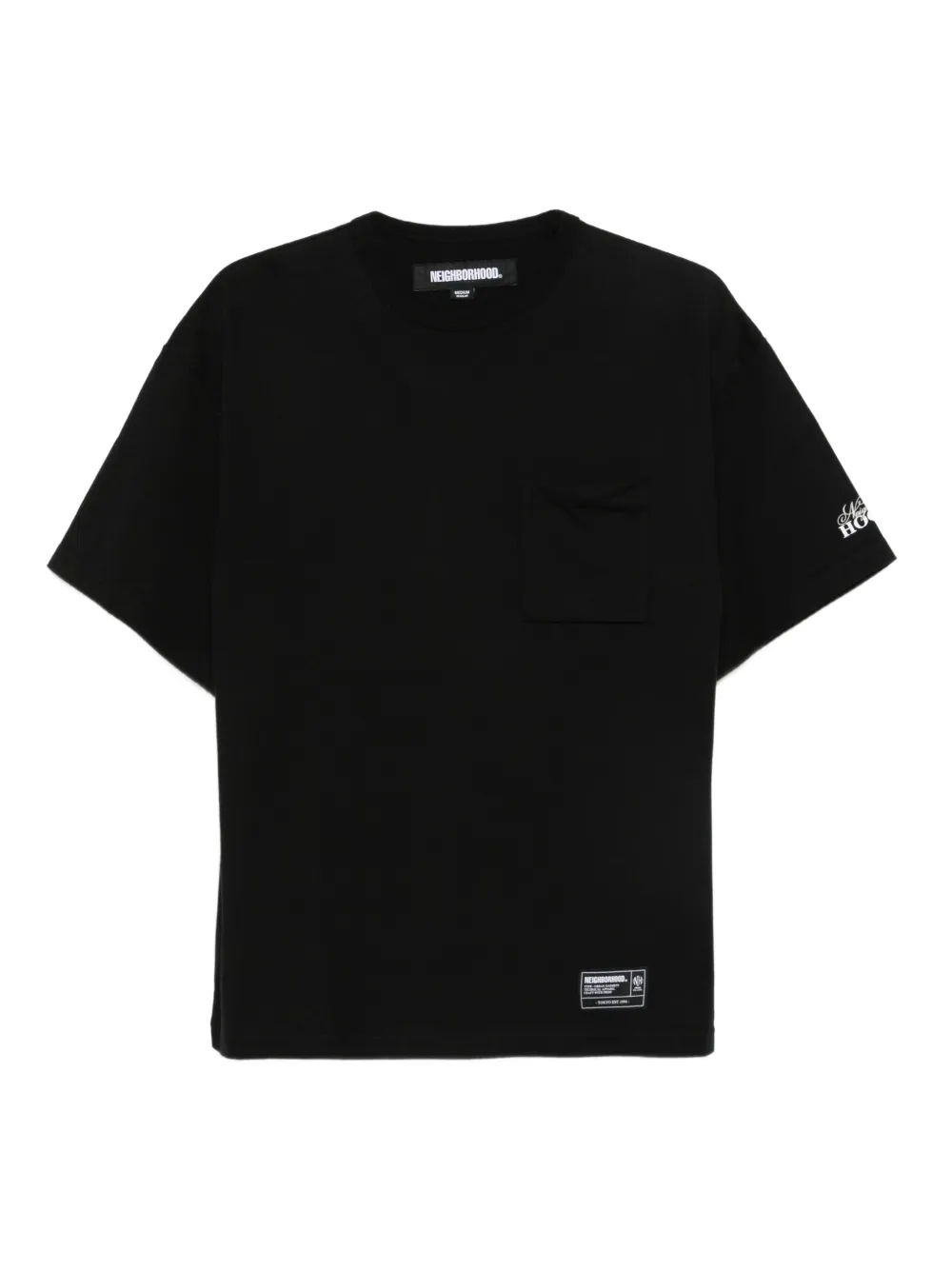 Neighborhood playera con parche del logo | negro | Image 1