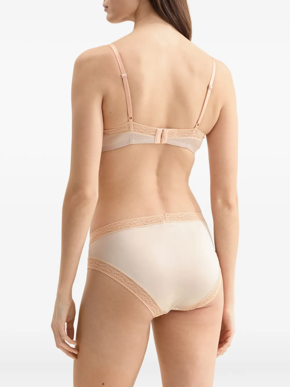 ERES Inspirée slip met kanten afwerking Beige