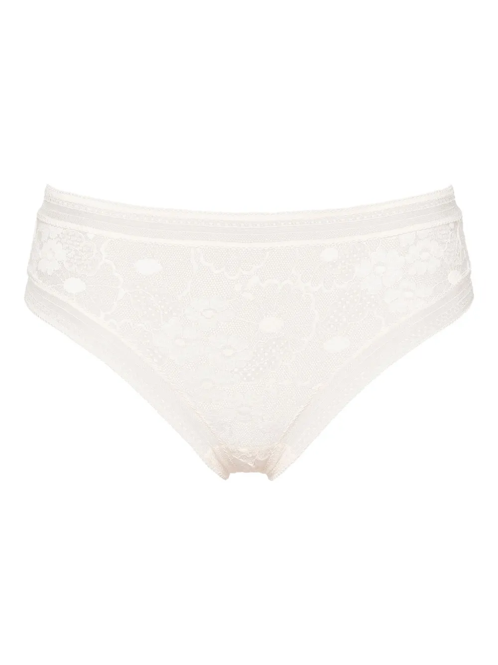 Tisane floral-lace thong