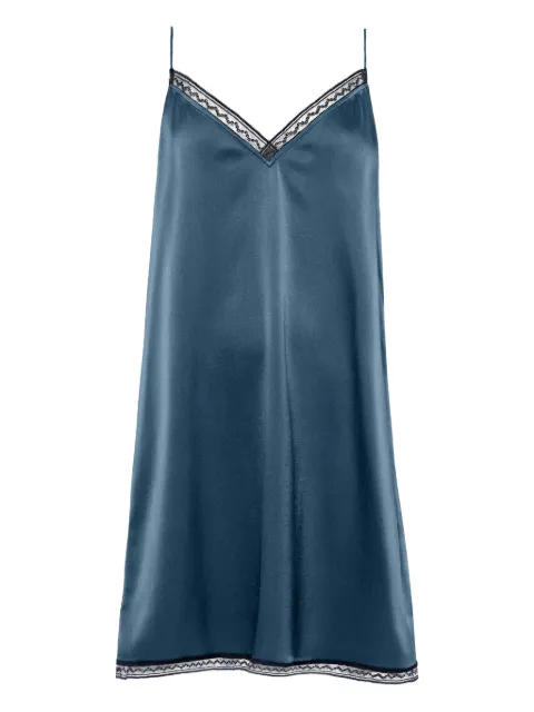 ERES vestido de noche de seda Bucolique