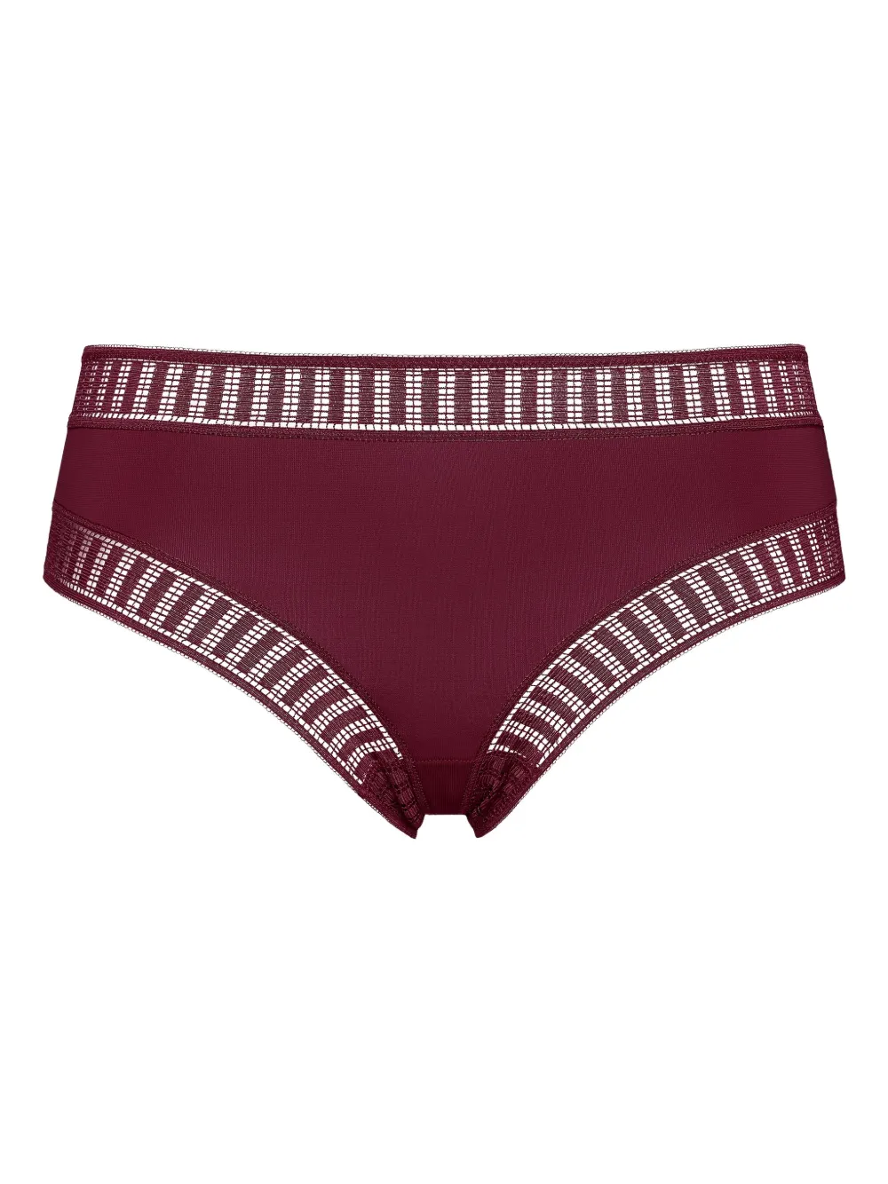 ERES Gabby graphic-lace tanga | Purple | Image 1