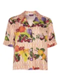 ERES Cherry silk shirt - Pink