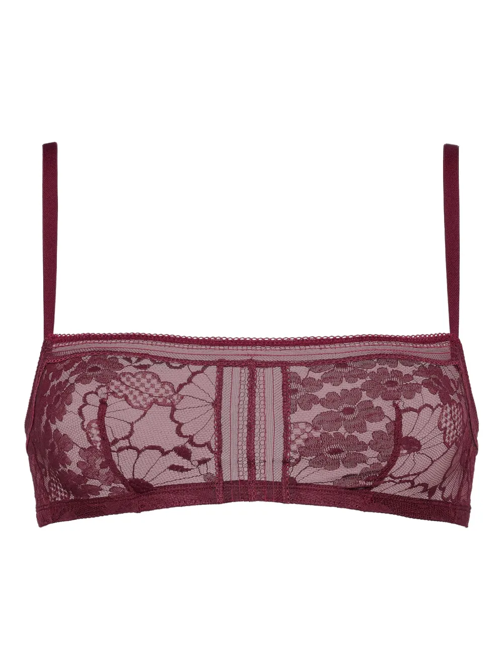 ERES Figue floral-lace bra | Purple | Image 1