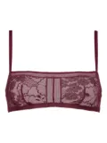 ERES Figue floral-lace bra - Purple