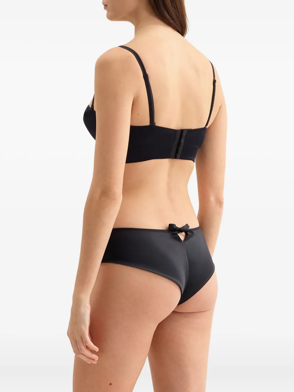 Eres Greta Bow-detail Bra In Black