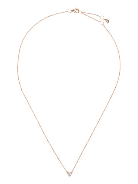 ROSEKEY 18kt Rotgoldhalskette mit Diamant