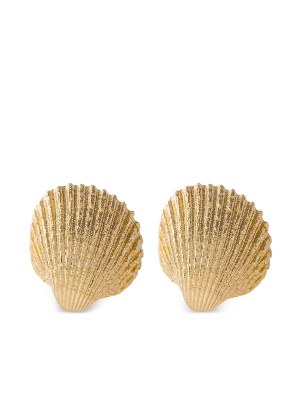 shell-motif earrings