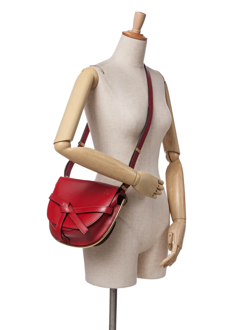 Loewe Pre-Owned 2018 Small Leather Metal Gate crossbody bag | Pre-Owned | Image 2