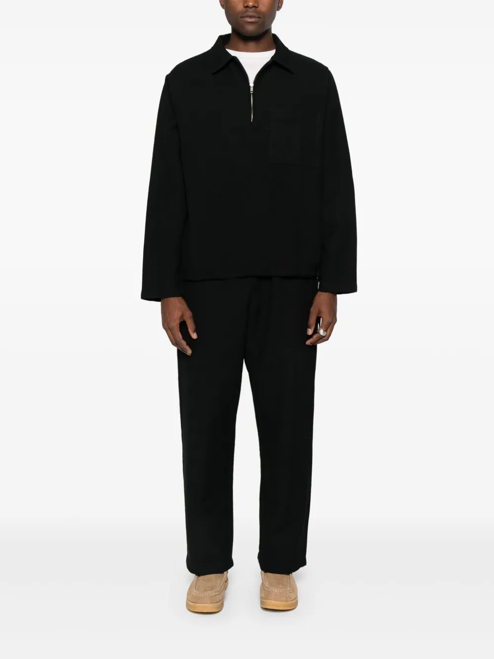 Arte Antwerp cotton trousers - Zwart