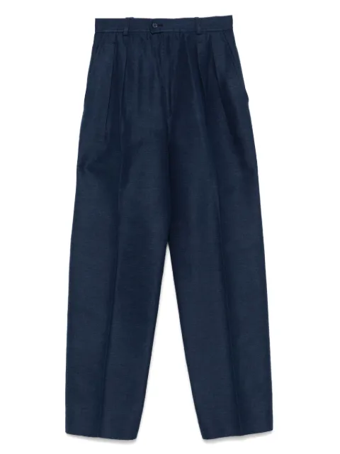Saint Laurent Pre-Owned 1980s silk trousers