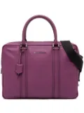 Burberry Pre-Owned 2000-2017 Leather Newburg business bag - Purple