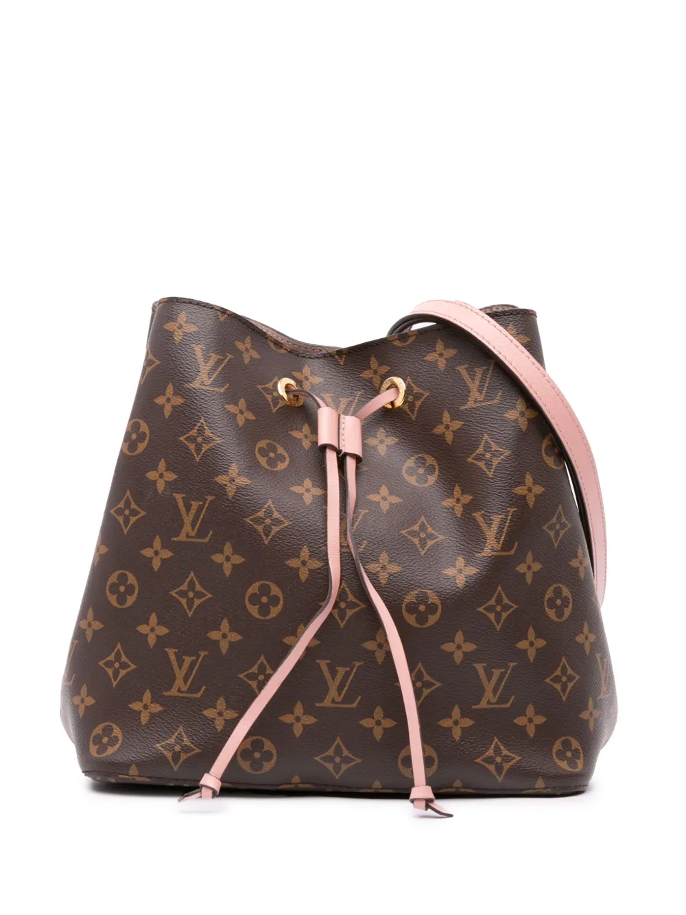 Louis Vuitton Pre-Owned 2018 モノグラム ネオノエ MM バケットバッグ - ブラウン Louis Vuitton Pre-Owned 2018 モノグラム ネオノエ MM バケットバッグ - ブラウン