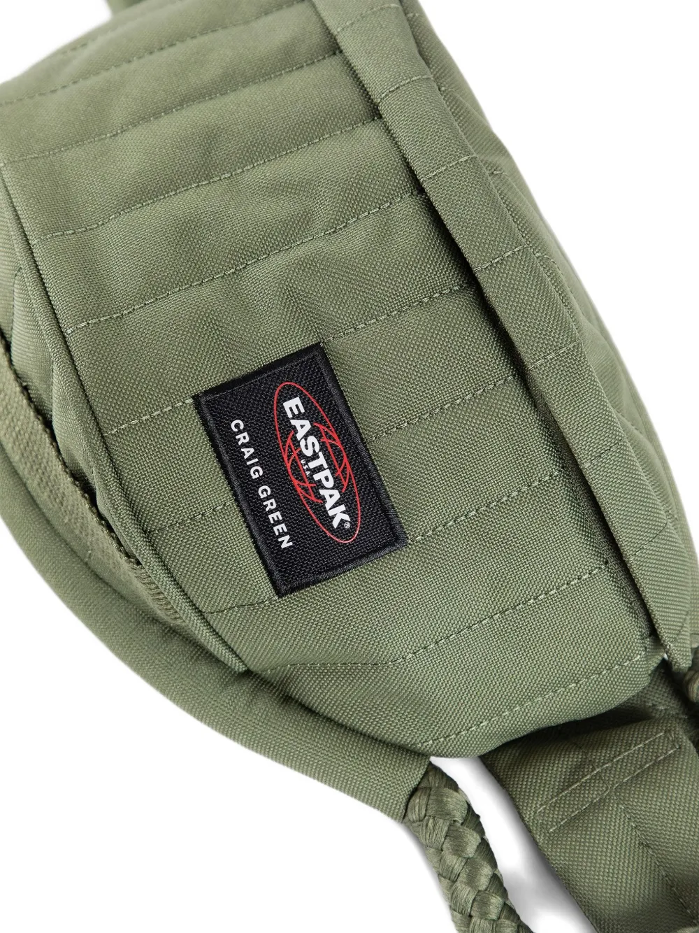 Craig Green X Eastpak Quilted Waist Bag In Green