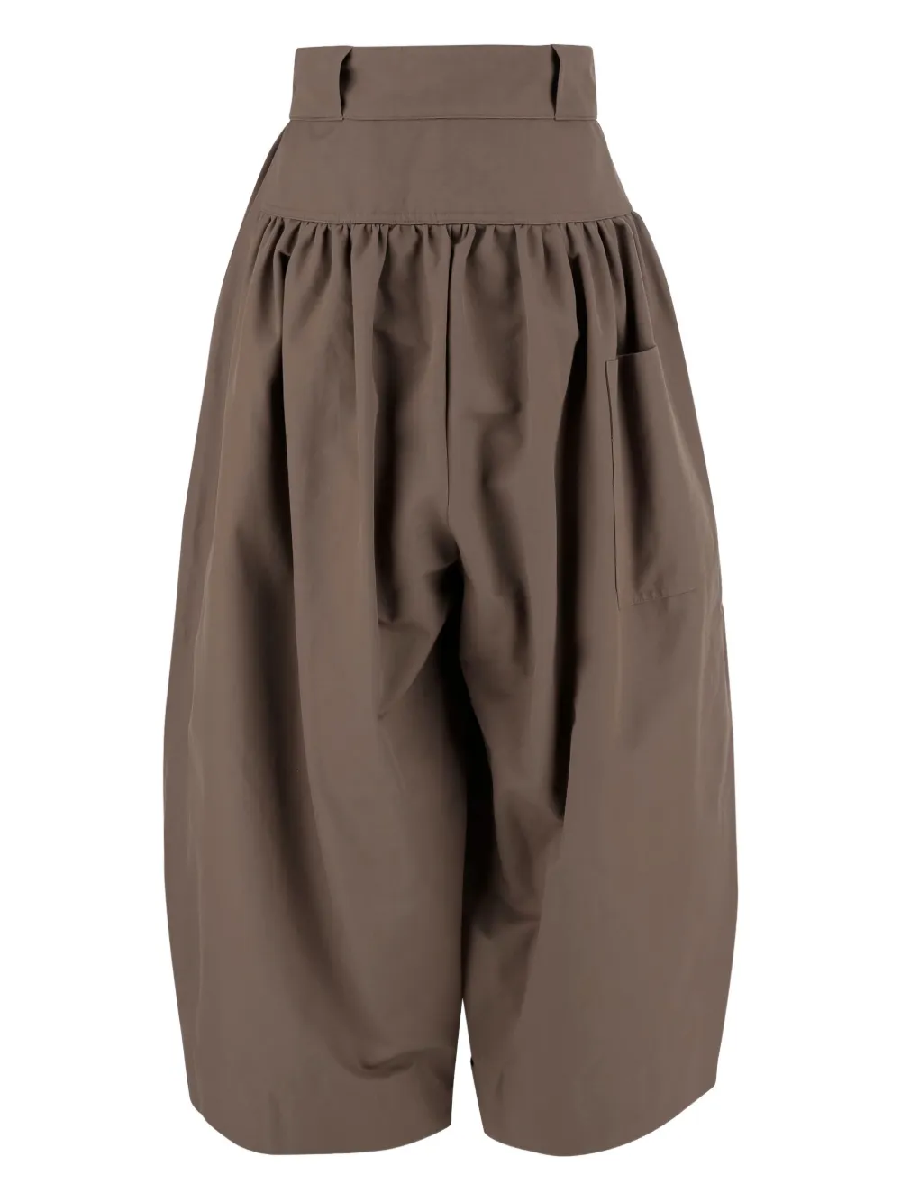 Niccolò Pasqualetti cotton trousers - Bruin
