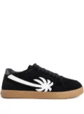 Palm Angels palm-tree suede sneakers - Black