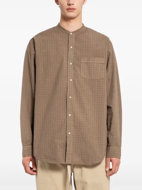 TAIGA TAKAHASHI chemise à carreaux