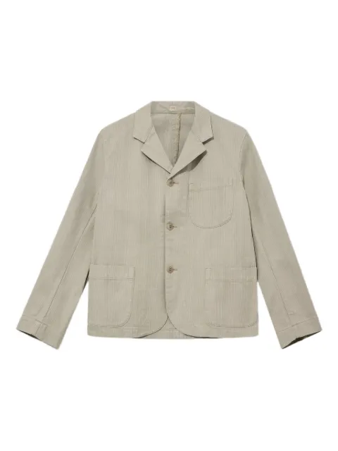 TAIGA TAKAHASHI Sack gestreepte blazer