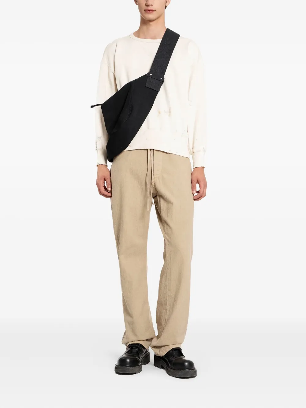 TAIGA TAKAHASHI distressed cotton sweatshirt | Sweatshirts | Image 2