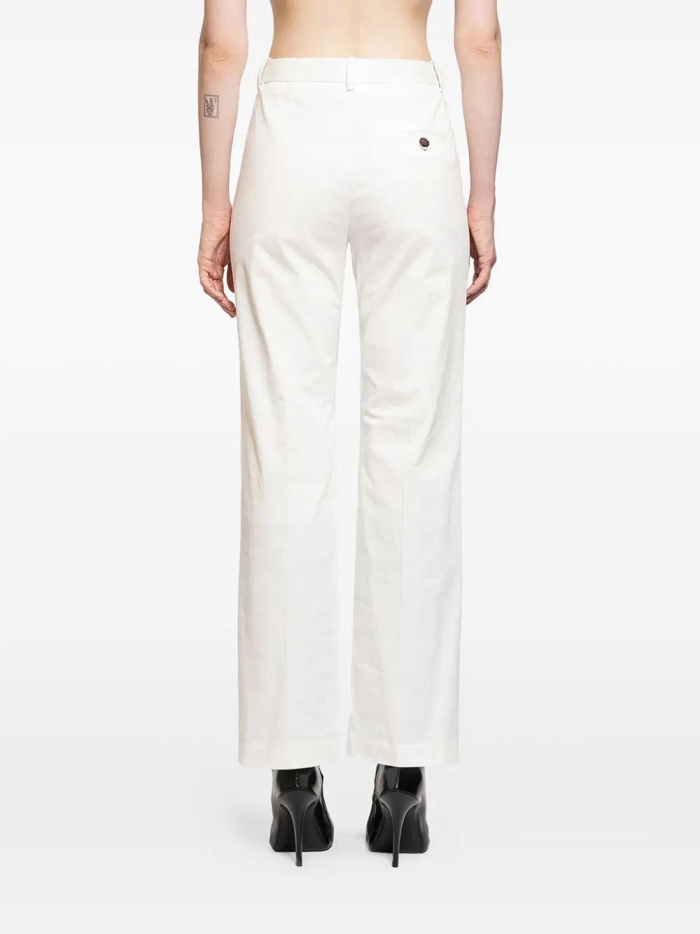 The Garment Avelino geplooide broek Wit