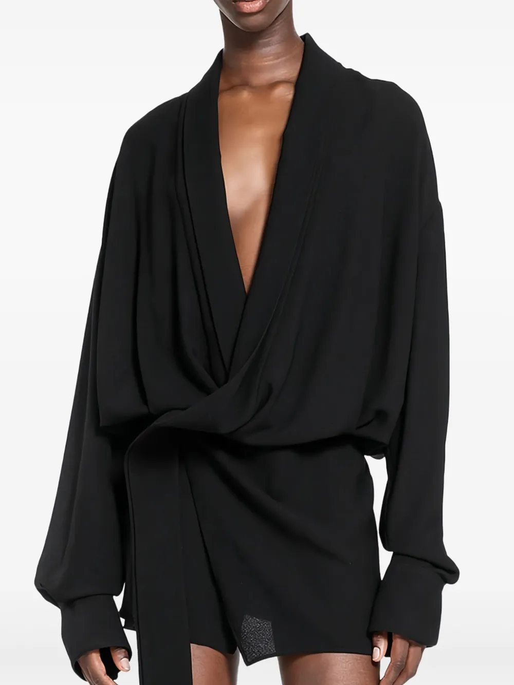 Ssheena Abisso mini-jurk - Zwart