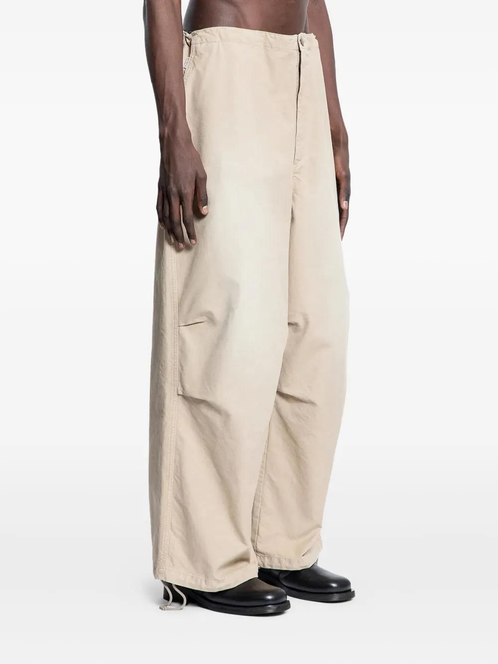 Hed Mayner Cotton Trousers In Multi