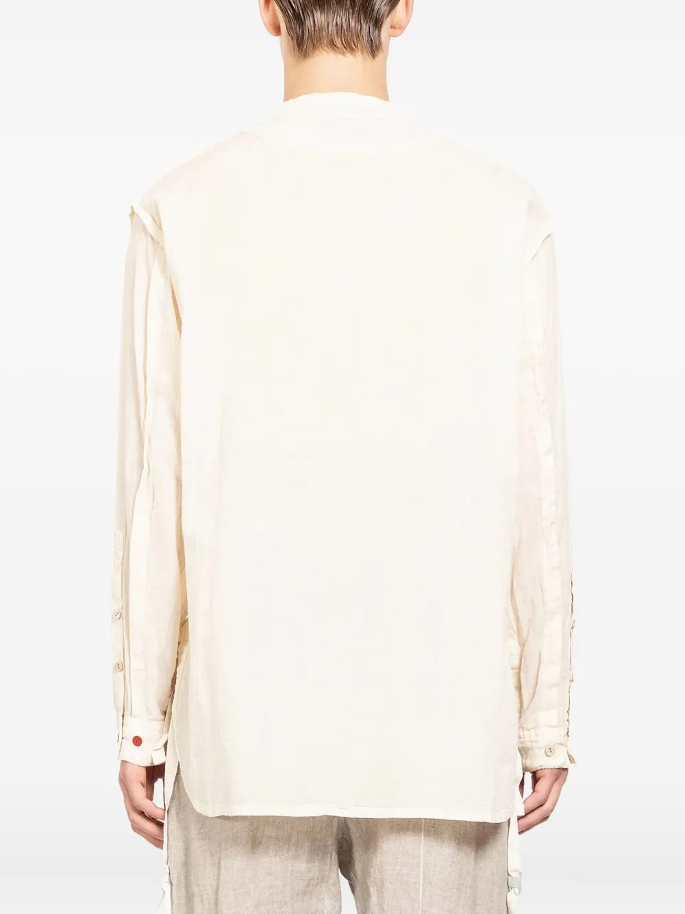 Undercover Overhemd met borstzak Beige