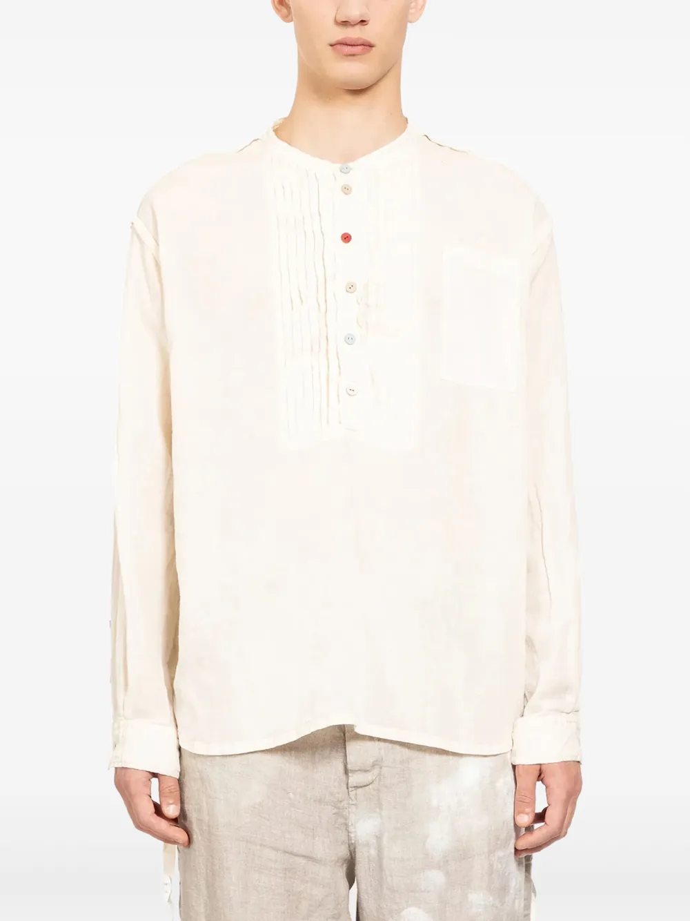 Undercover camisa con bolsillo en el pecho | neutro | Image 1