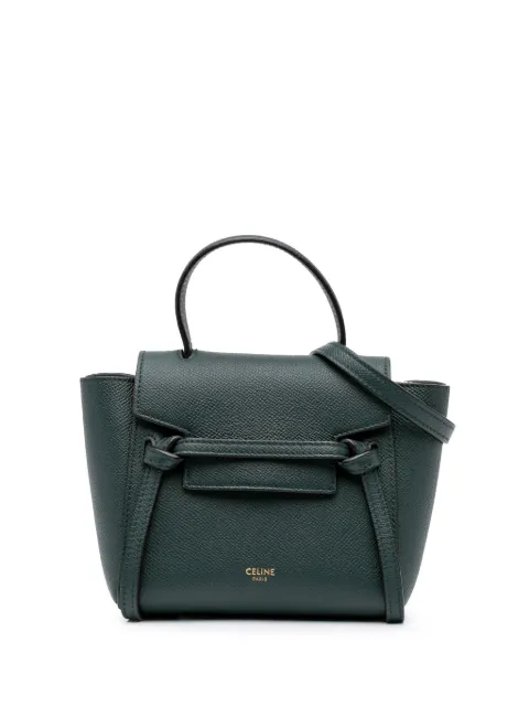 Céline Pre-Owned bolsa satchel Pico Grained de piel de becerro 2000-2017