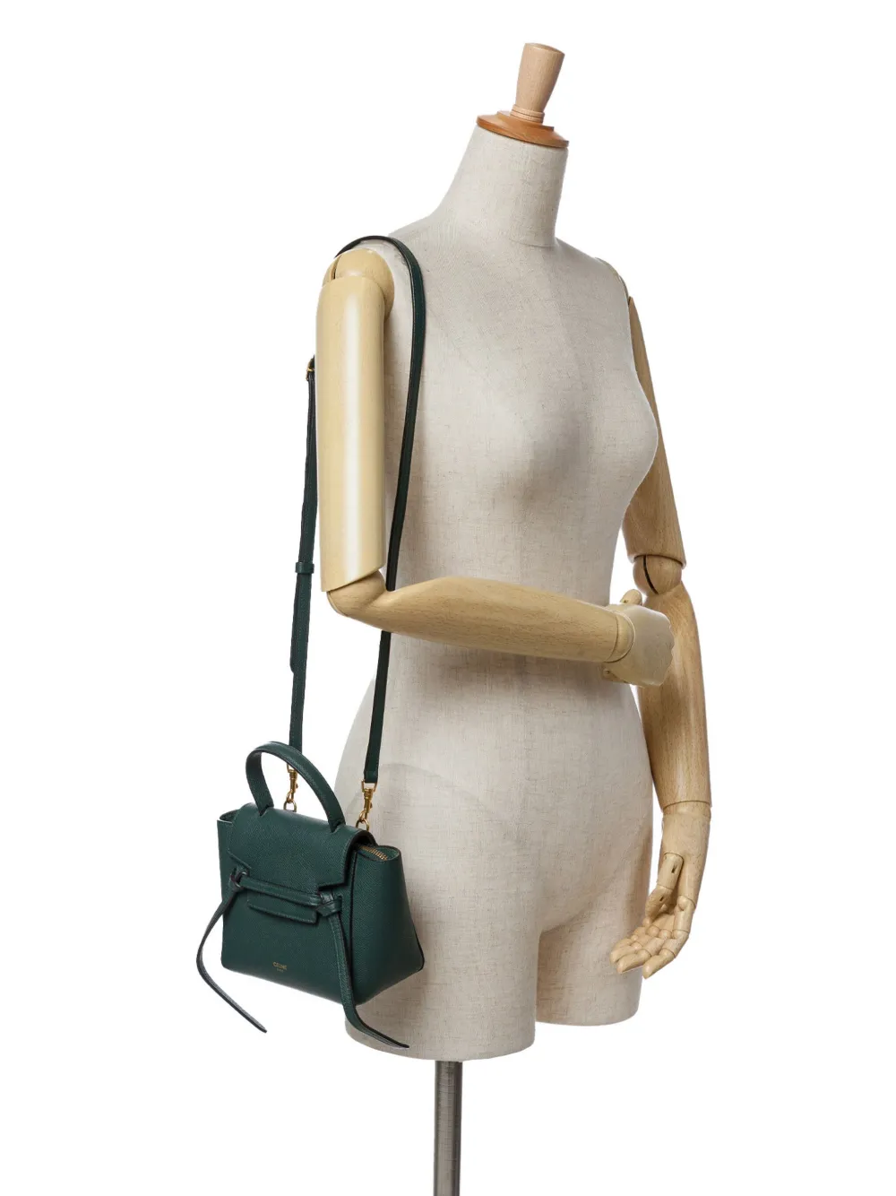 Céline Pre-Owned bolsa satchel Pico Grained de piel de becerro 2000-2017 | Estilos de archivo | Image 2