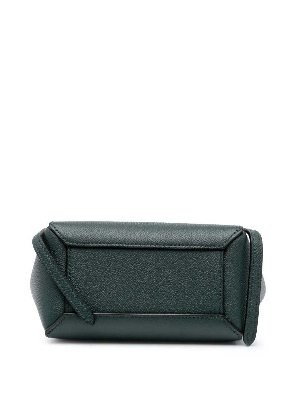 Pre-owned Celine 2000-2017 Pico Grained Calfskin Belt Bag Satchel