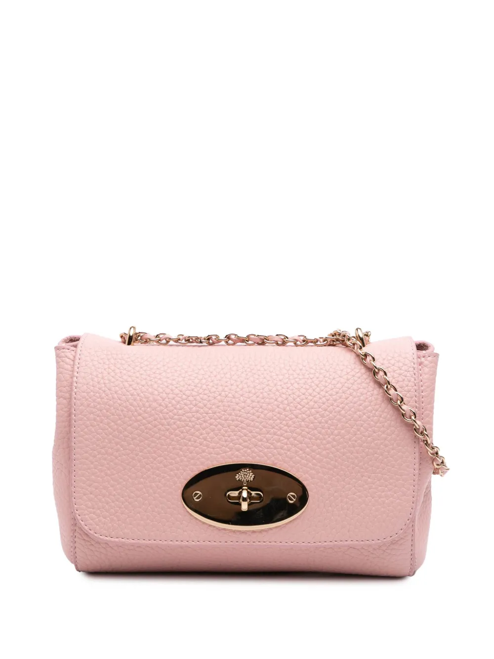 Pre-owned Mulberry 2015-2024 Small Calfskin Lily Crossbody Bag