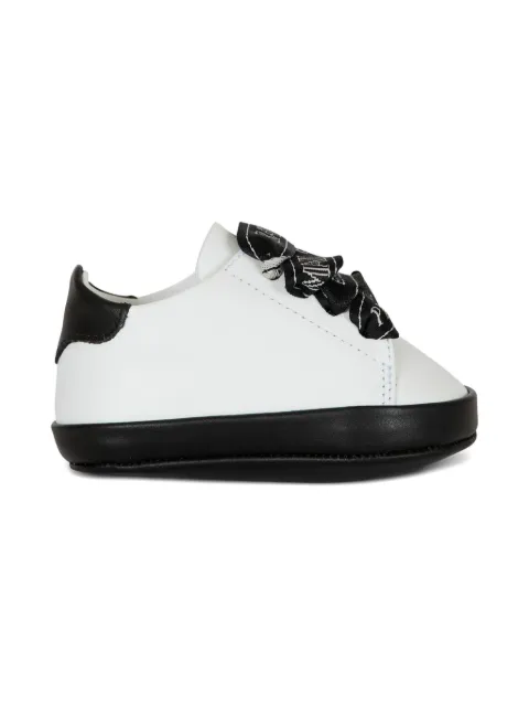 Balmain Kids two-tone sneakers