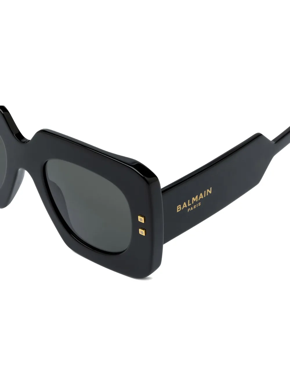 Shop Balmain B-bold Sunglasses