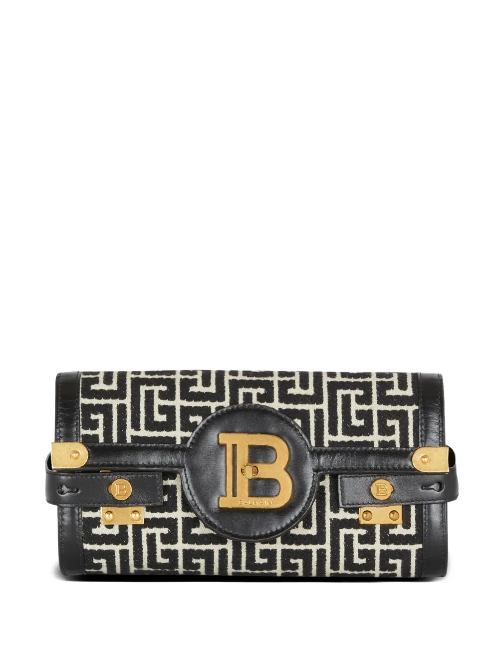 Balmain B-Buzz clutch Zwart