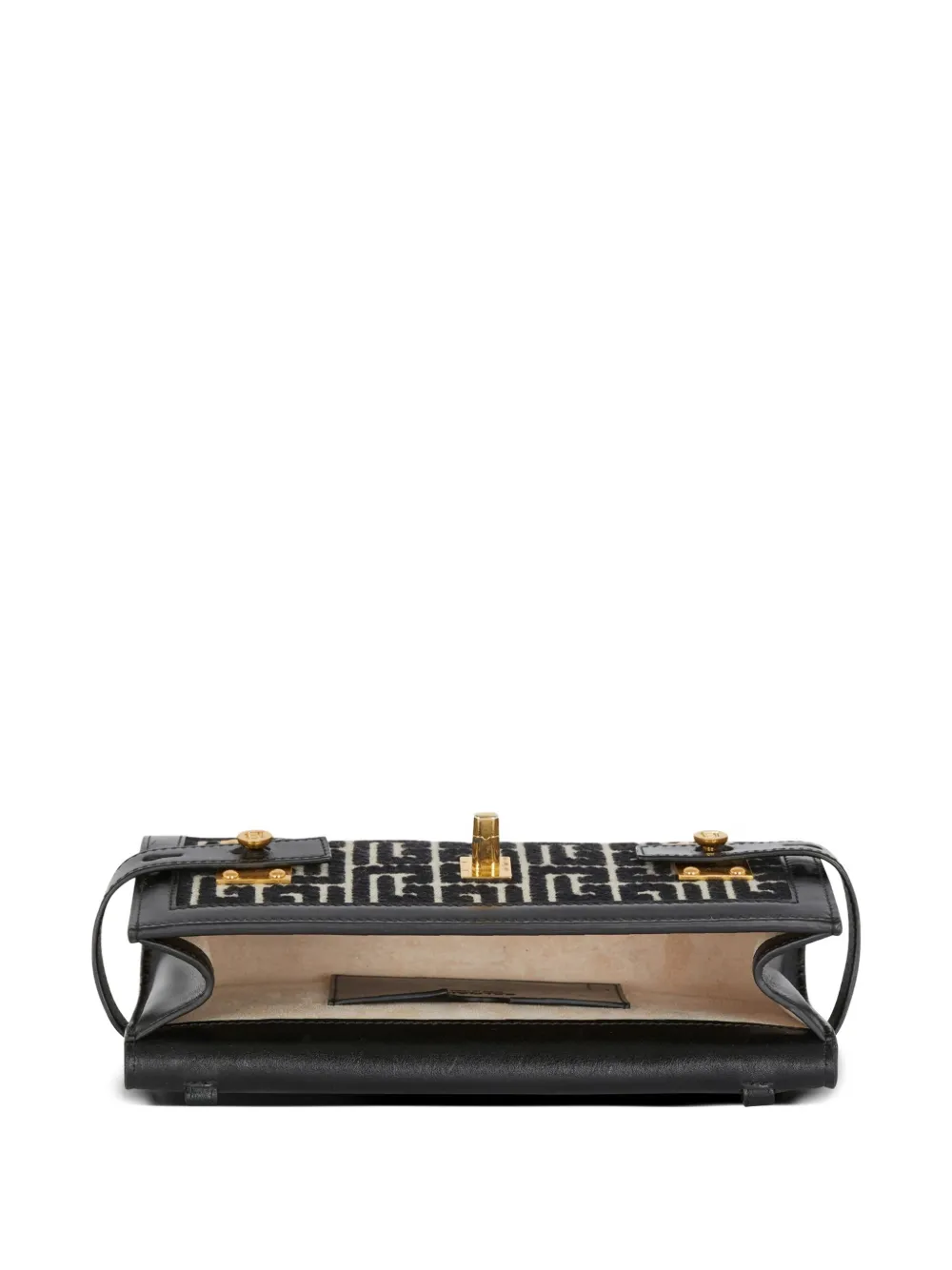Balmain B-Buzz clutch Zwart