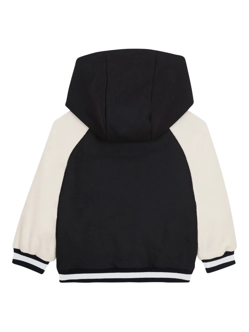 Balmain Kids Bomberjack met capuchon Blauw
