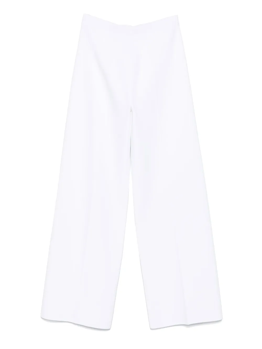 D.Exterior Broek met wijde pijpen Wit