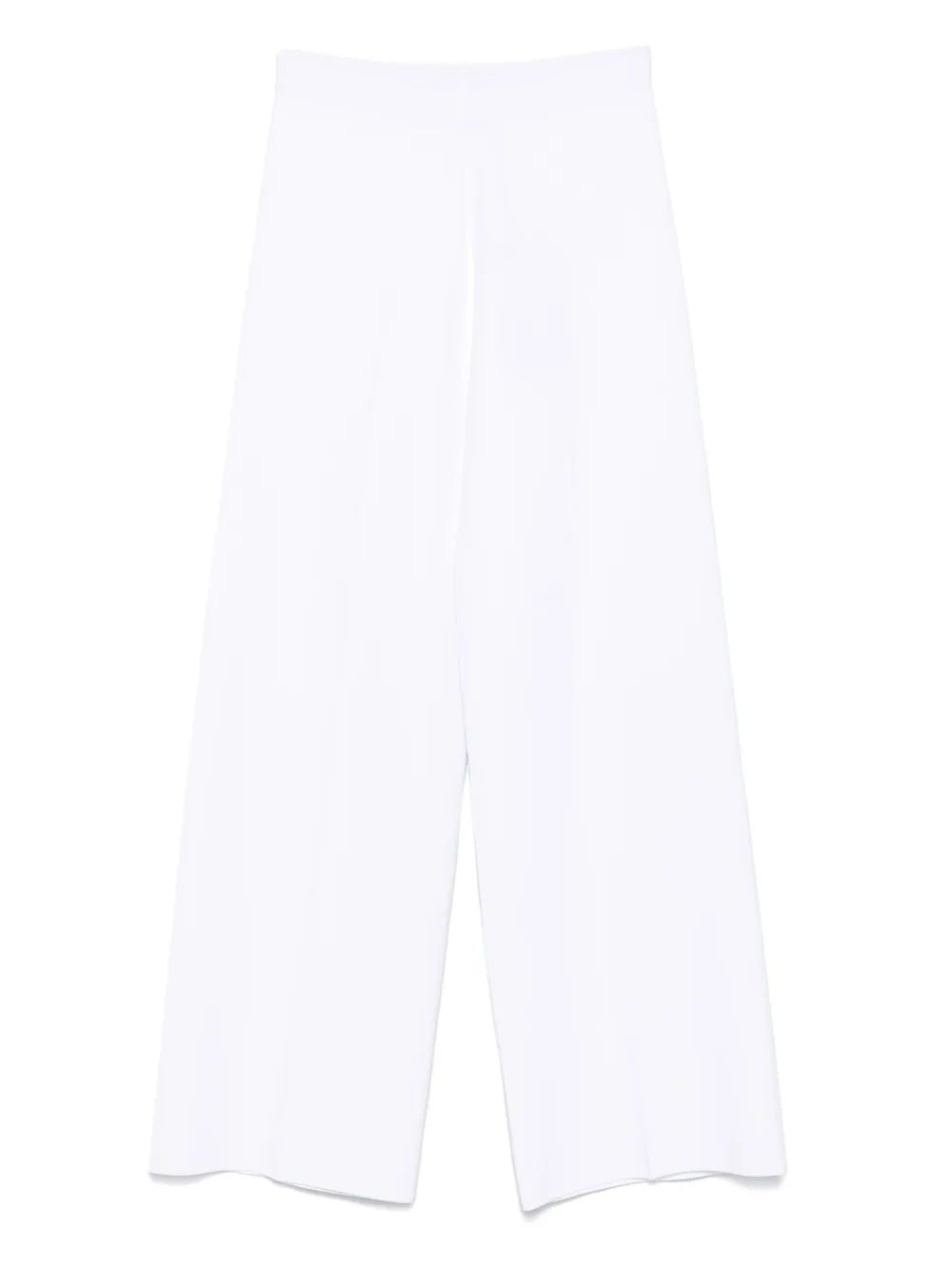 D.Exterior Broek met wijde pijpen Wit