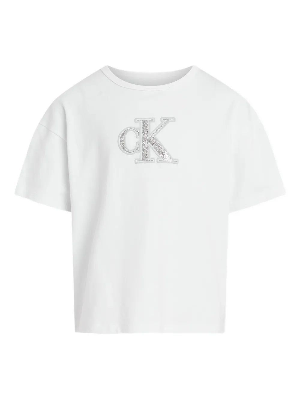 Calvin Klein Kids' Glittered-logo T-shirt