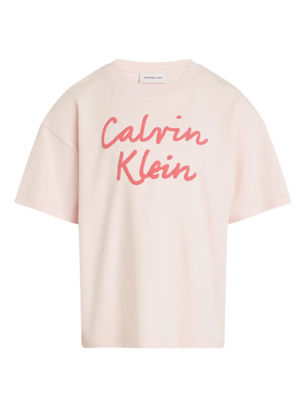 Calvin Klein Kids T-shirt met logoprint Roze
