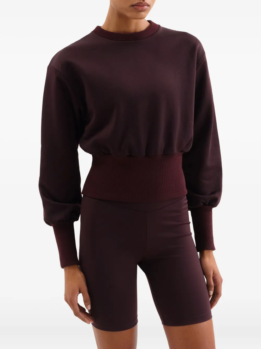 ERES Isadora cropped sweater Bruin