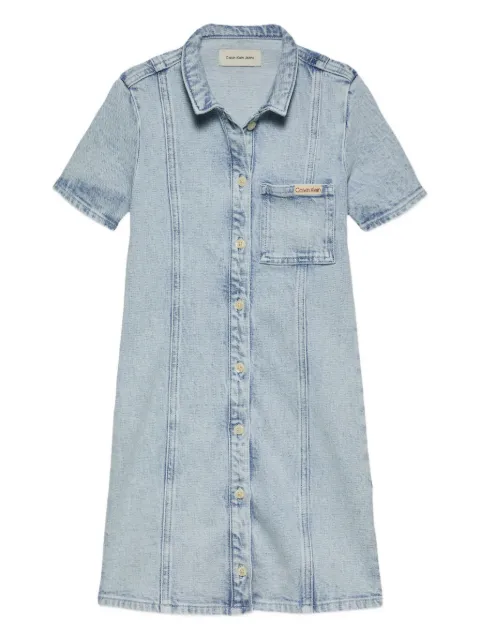 Calvin Klein Kids فستان جينز