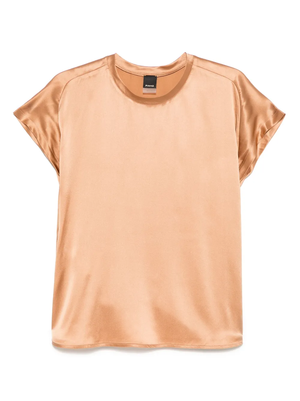 PINKO Satijnen shirt Bruin