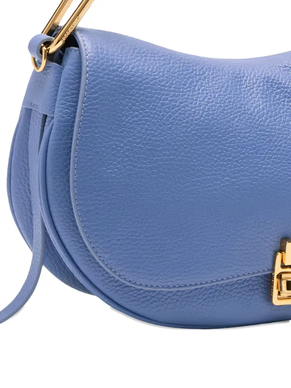 Coccinelle half-moon Clasp Shoulder Bag | Blue | FARFETCH