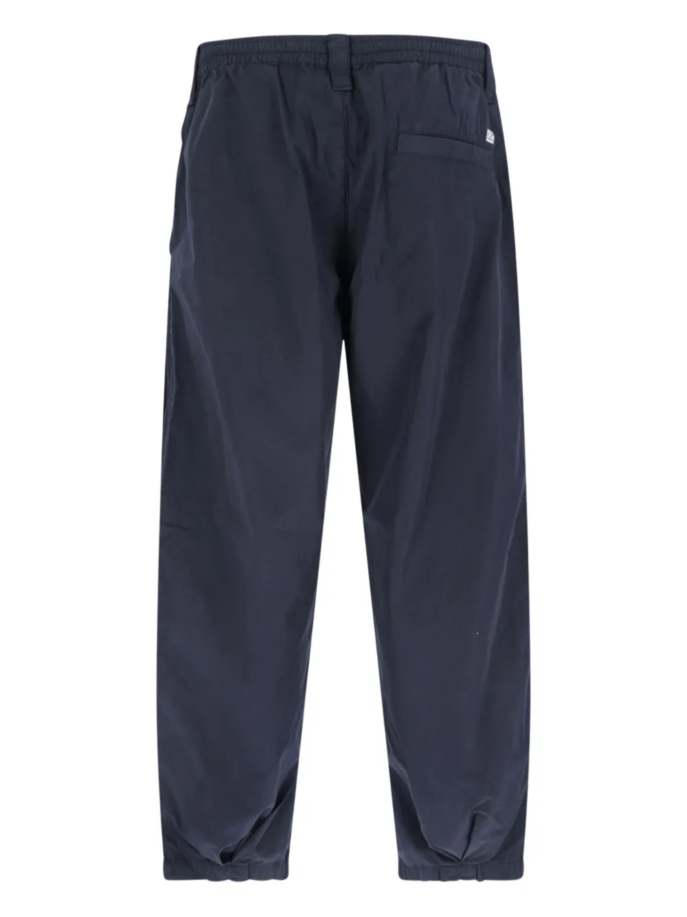 C.P. Company logo-embroidered trousers - Blauw
