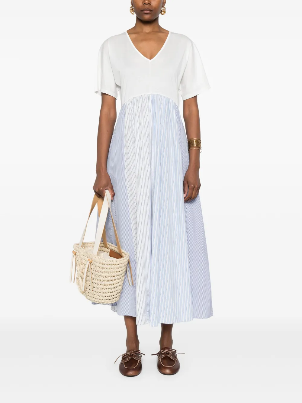 Weekend Max Mara Bronzo dress - Wit