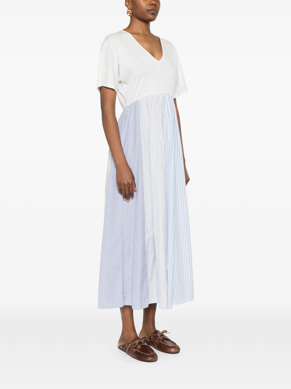 Weekend Max Mara Bronzo jurk Wit