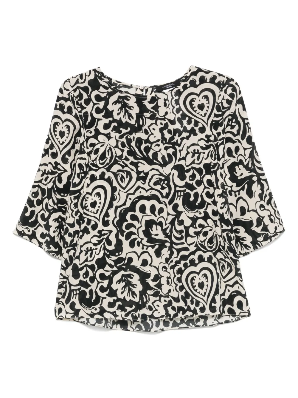Weekend Max Mara Ginnico blouse | Black | Image 1