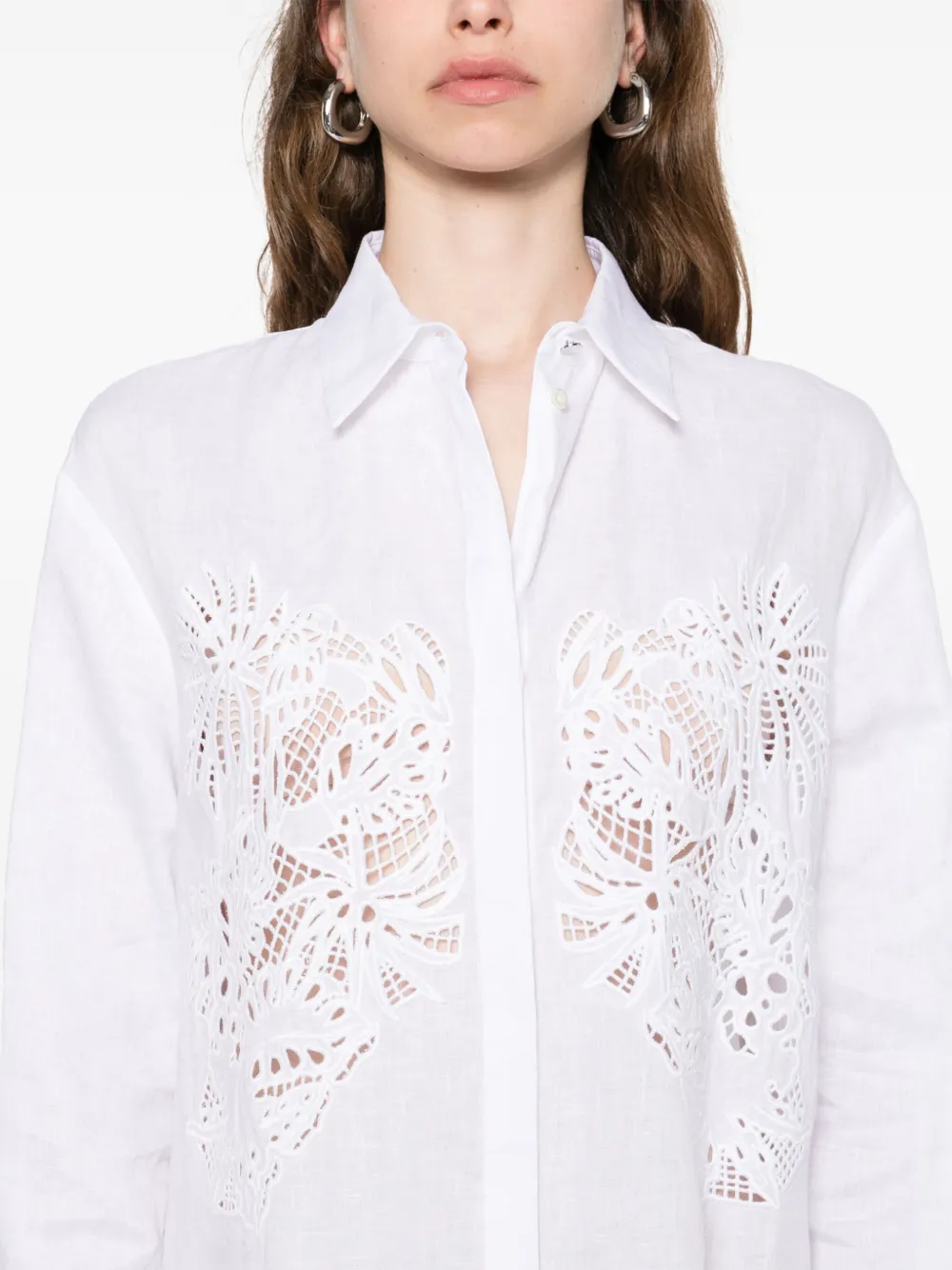Max Mara Megaton jurk Wit